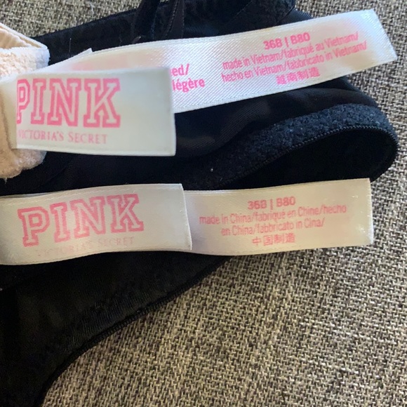 Set of 2 PINK Victoria’s Secret Bras - Picture 6 of 7